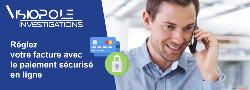 Paiement en ligne sécurisé détective privé