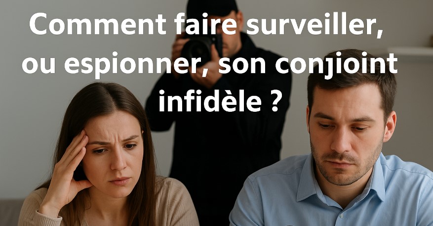 Comment faire surveiller ou espionner son conjoint infidèle ?