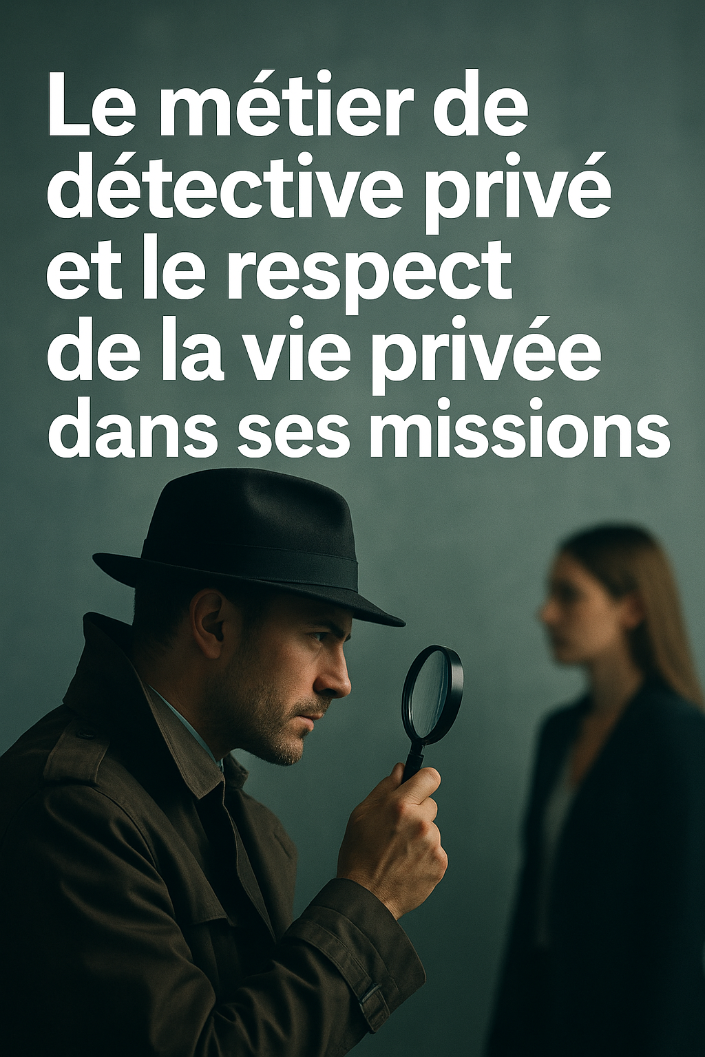 Le métier de détective privé et le respect de la vie privée dans ses missions