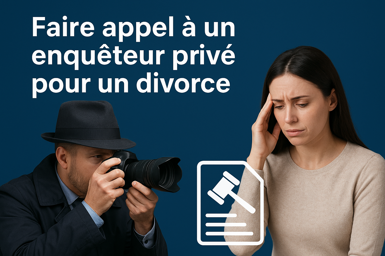 Faire appel à un détective privé dans le cadre d'un divorce
