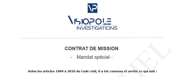 Le contrat de mandat d&rsquo;un detective prive : definition, contenu obligatoire et importance juridique en 2026